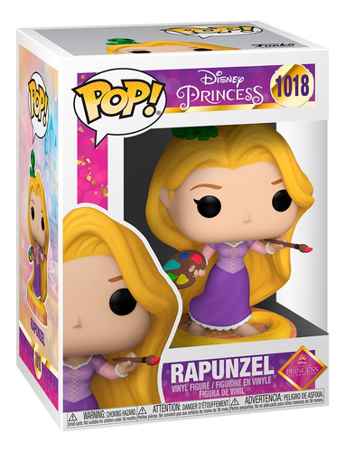 Funko Pop! Disney Princess - Rapunzel #1018 Caja Dañada