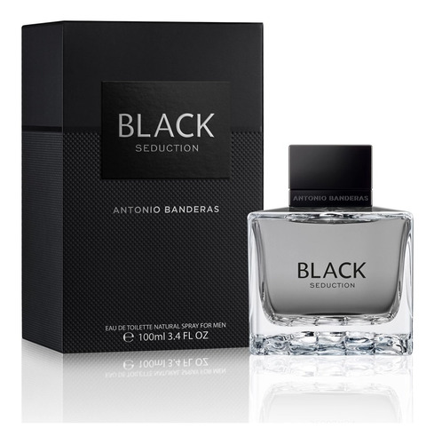 Perfume A. Banderas Seduction In Black Eau De Toilette 100ml