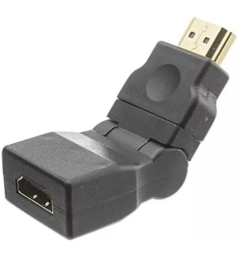 Adaptador Hdmi 180 Ángulo 360 Giratorio Macho Hembra Ca-322