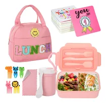 Comprar 77 Piezas Preppy Bento Caja De Almuerzo Kit Grande Wm47e