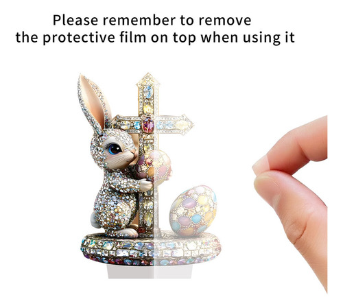 P Ornament Easter Home Desktop Rabbits Home Desktop