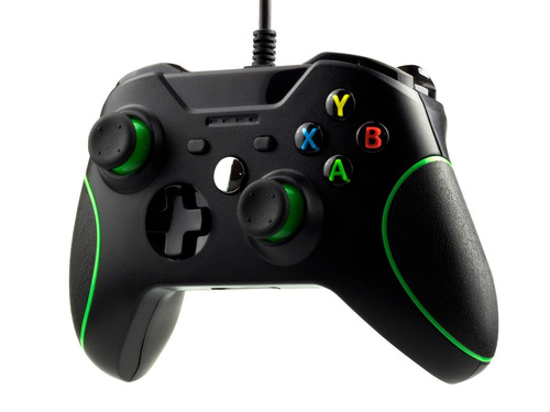 Controle Xbox One Com Fio Serve No Pc E Console Usb Joystick