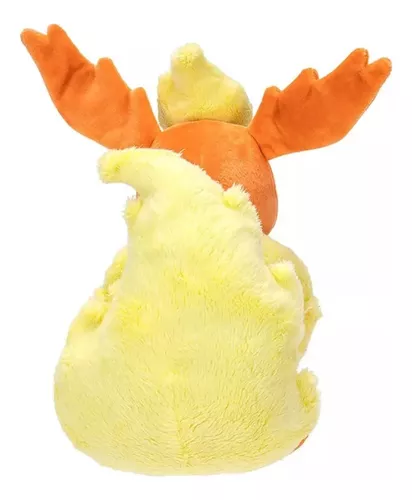 Pelucia Pokemon Flareon Evolução Eevee 20cm Sunny 3545 no Shoptime