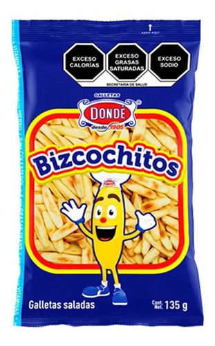 Galletas Bizcochitos Dondé 135g