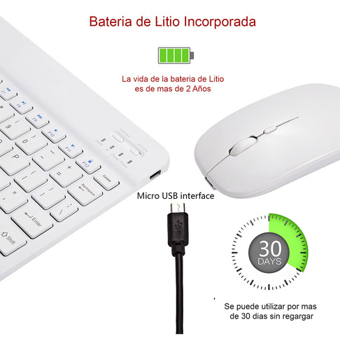 Funda + Teclado Para Samsung Galaxy Tab S8 Sm-x800/x806 12.4