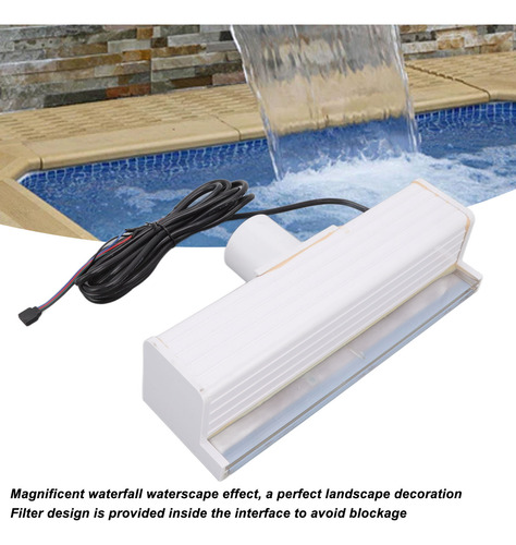 Cortina De Agua Para Piscina, Fuente De Cascada