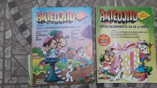 Lote X 2 Revista Antigua ** Anteojito * Con Recorte Año 1996