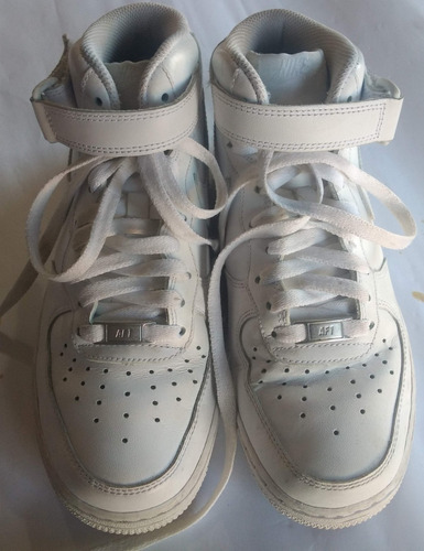 Tênis Air Force 1 Mid Branco Nike - 37