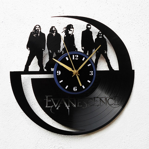 Reloj De Disco Vinil Vinilo Lp Acetato Amy Lee Evanescence