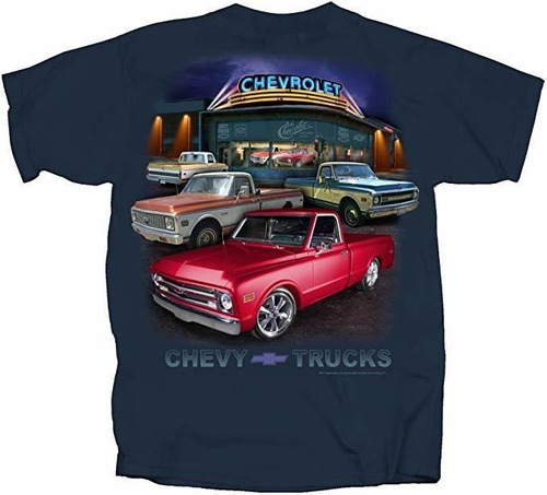 Joe Blow 1967-1972 Chevy Pickup Camiones Camiseta De La Cami