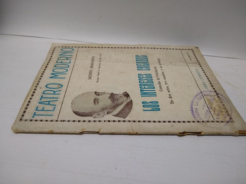 Revista Teatro Moderno Los Intereses Creados N° 6 Año 1922 (Usado)