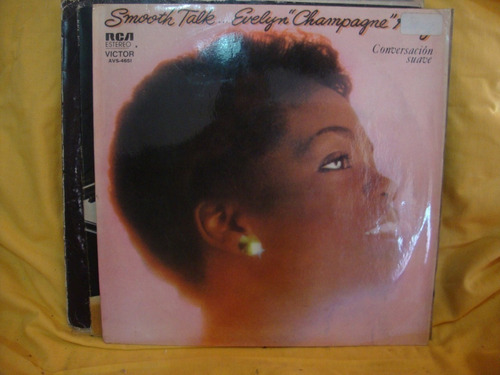 Vinilo Evelyn Champagne King Conversacion Suave Si1