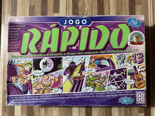 Jogo Clube Grow + Jogo Rápido + Com Que Letra? (Usado)