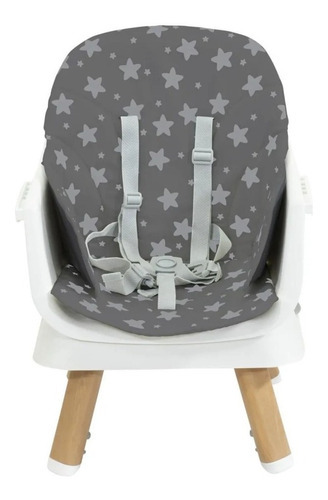 Imagen 3 de 11 de Silla Alta Prinsel Baby Desk 5 En 1 Color Gris DESK ELITE 5 EN 1