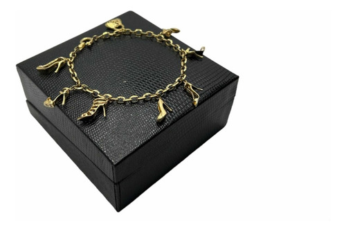 Pulseira De Sapato Ouro 18k