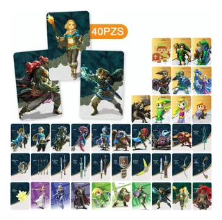 40 Tarjeta Nfc Amiibo Zelda: Tears Of The Kingdom Nintendo