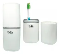 Comprar Estuche Viaje Porta Cepillos Dientes Pasta Dental Vaso Baño