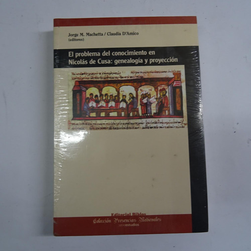 Libro El Problema Del Conocimiento En Nicolás De Cusa: Genea