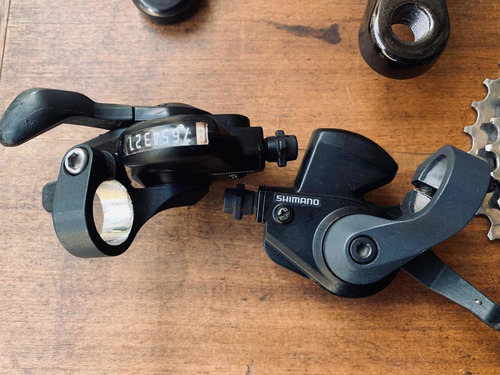 Grupo Shimano Stx 8 V Made In Japan Impecable