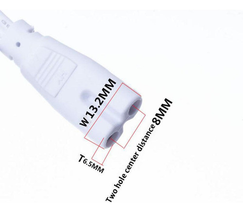 Lámparas Led Ampliación, Mxcbn-001, 1pz, 1m, 13x6.5mm, Blanc Estructura Blanco