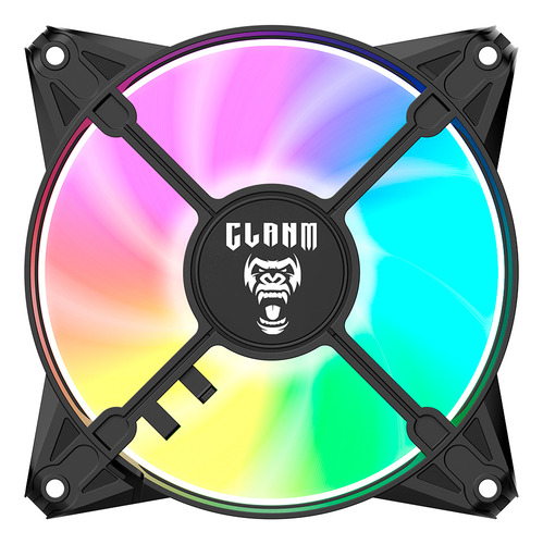 Gabinete Preto Gamer Placa Mãe Micro Atx / Itx Com 03 Cooler