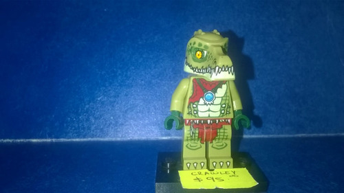 Lego Chima Crawley Lagarto Verde Guerrero Caballero Rarojs B