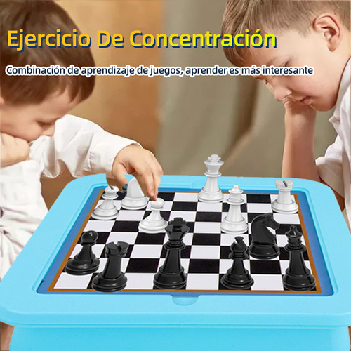 Juguetes Didacticos Set De 42 Juego De Mesa Clásico Portátil
