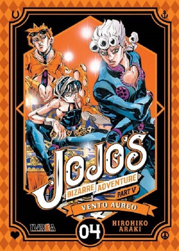 Manga, Jojo's Bizarre Adventure Part V - Vento Aureo Vol. 4