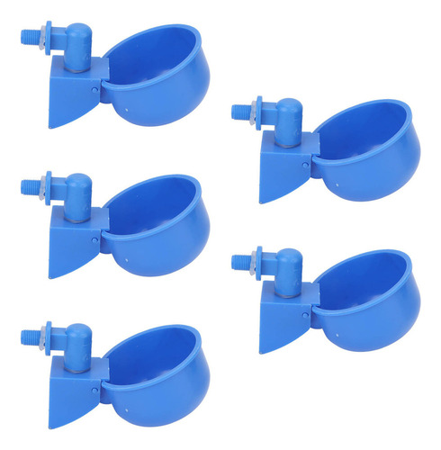 . 5 Vasos De Agua Automáticos Para Pollo, Plástico Pp, Para