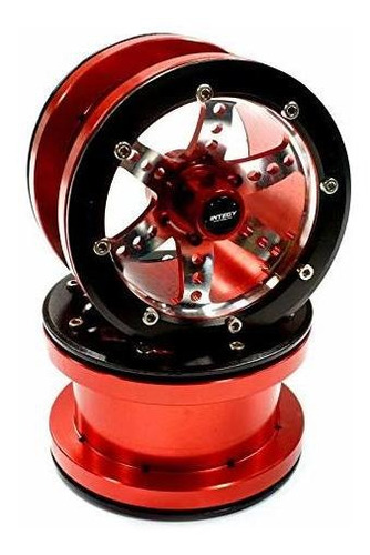 Integy Modelo Rc Hop-ups C25411red Billet Mecanizada De 6 Ra