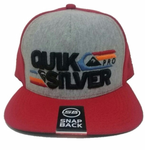 Bone Quiksilver Bordado Snapback Aba Reta Tamanho Unico