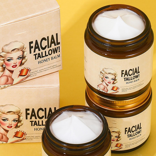 Crema Hidratante De Sebo E Tallow Para Rostro Y Cuerpo, Hidr