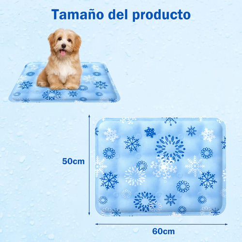 - Tapete Para Perro Refrescante Cama Para Mascotas 60*50cm