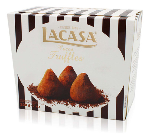 Trufas La Casa Al Cacao 200g