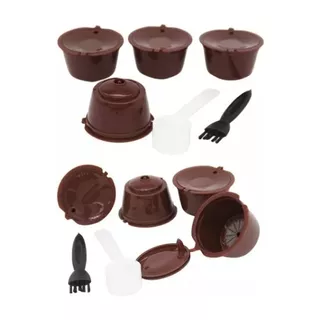 8 Pack Cápsulas Filtros De Café Reutilizable Para Cafetera