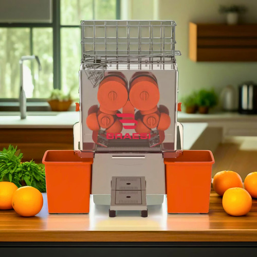 Espremedor De Laranja Juice Express Bel-20 Braesi 220v Cinza