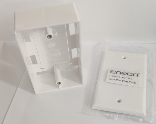 Imagen 2 de 6 de Caja Plástica Tamaño Estándar Tapa Ciega Plastico Alt-947