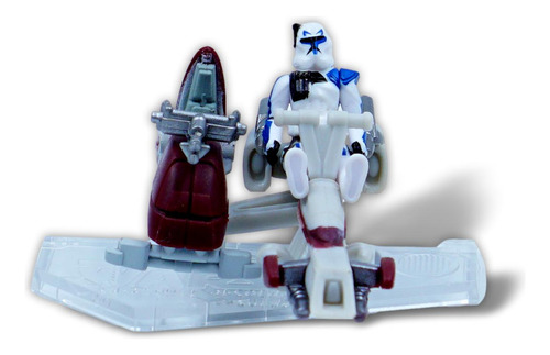 Star Wars Micro Galaxy Mystery 7 Speeder Sidecar Captain Rex