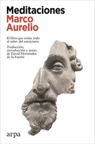 Comprar Meditaciones, De Aurélio, Marco. Editorial Arpa Editores, Tapa Blanda En Español, 2023