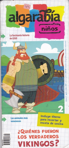 Revista Algarabia Niños No. 2 | Vikingos