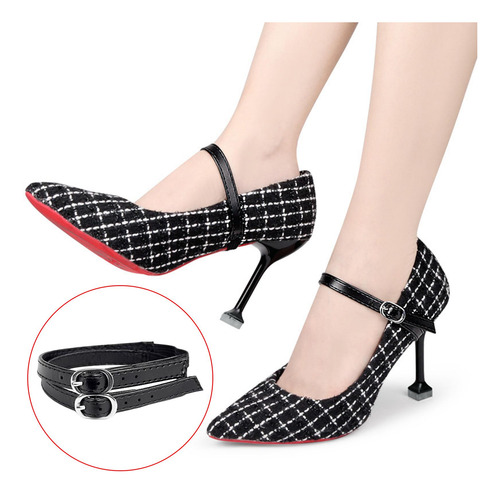 2 Fijador De Correa Para Zapatos, Tobillera De Cuero