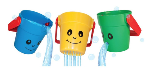 Imagen 1 de 6 de 3 Baldecitos Para Jugar En El Baño Agua Antex Mundo Manias