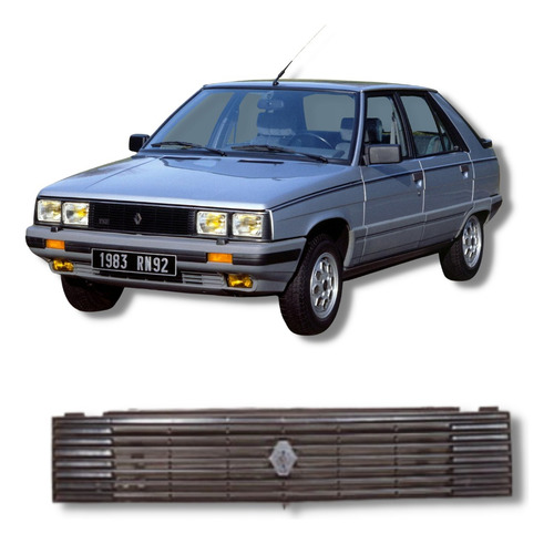 Parrilla Cromada Renault 11 1983 1984 1985 1986 1987 1988