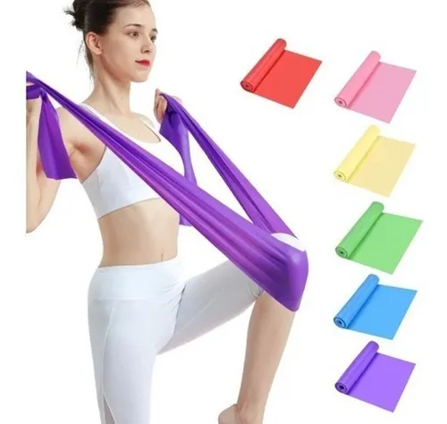 Faixa Elástica Thera Band 1,5m Treino Fisioterapia Academia Exerc...