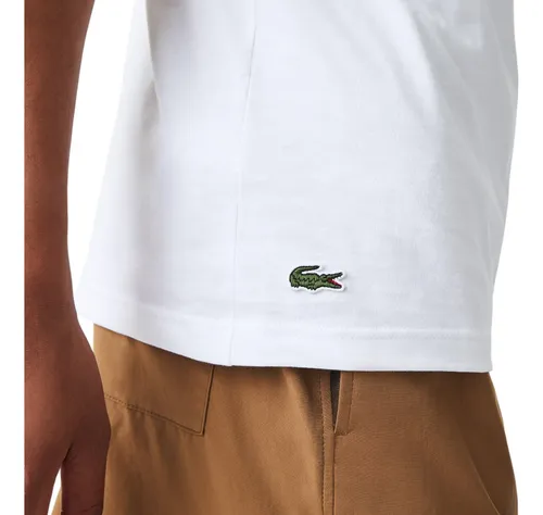 Polera Hombre Th1265 Blanco Lacoste