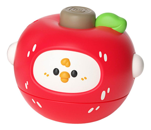 Peonza Giratoria Con Forma De Fruta Para Niños, Manzana