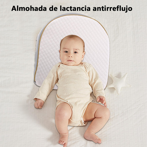 Almohada Antireflujo Bebe, Cojin Anti Reflujo Bebe, Cojín