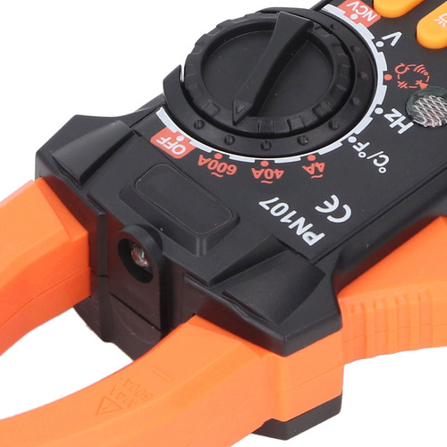Pinza Amperimétrica Digital Ncv, 600 A, 600 V, 4000 Conteos