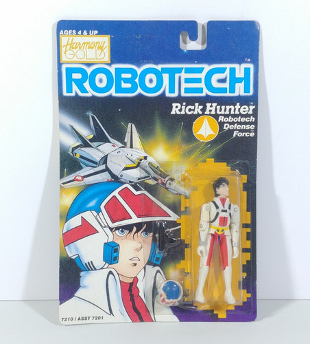 Robotech - Rick Hunter - Harmony Gold - Nuevo / Blister Cerr