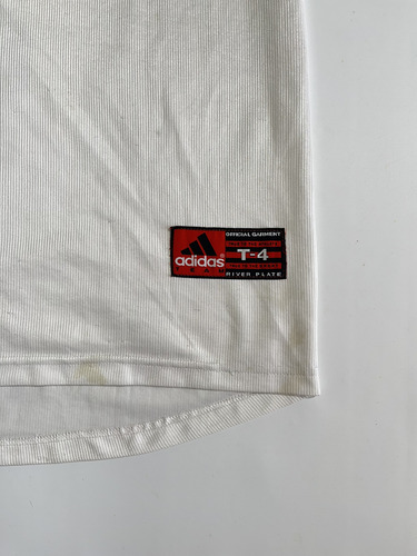 Camiseta River Plate Adidas 4 Fantasticos 99 T4 #2 Trotta (Usado)